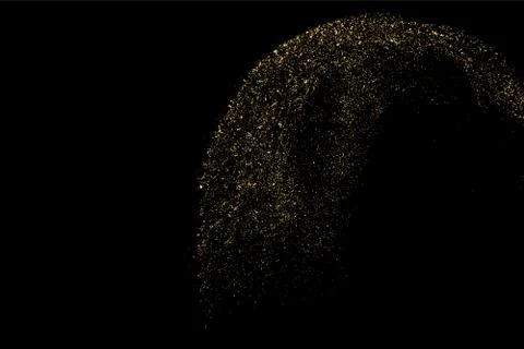 Gold glitter texture vector. 库存插图
