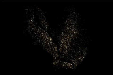 Gold glitter texture vector. イラスト素材