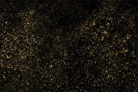 Gold glitter texture vector. Illustrazione stock