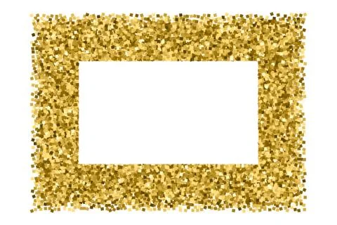 Gold glitter texture vector. 스톡 일러스트