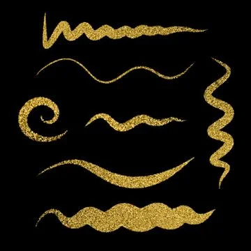 Gold glitter texture vector. 스톡 일러스트