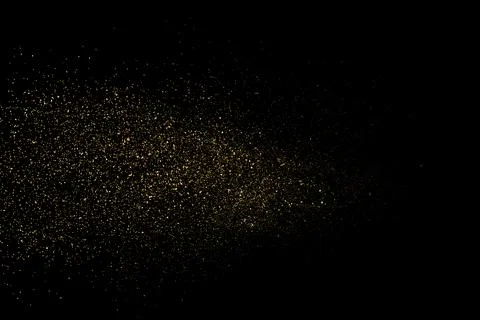 Gold Glitter Texture Vector. 库存插图