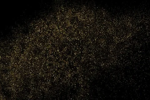 Gold Glitter Texture Vector. Stock Illustration