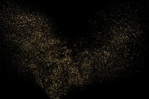 Gold Glitter Texture Vector. Stock-Illustration