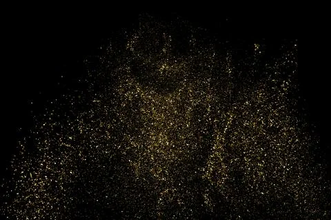 Gold Glitter Texture Vector. Illustration