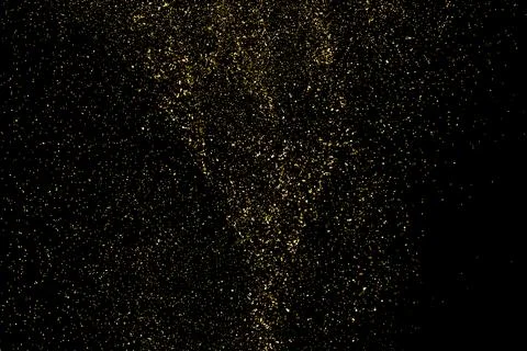 Gold Glitter Texture Vector. Stock-Illustration