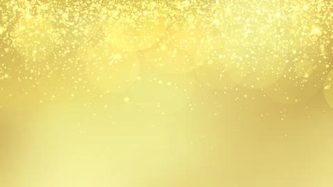 Gold glitter vector background. Christmas and festive backdrop template with 库存插图