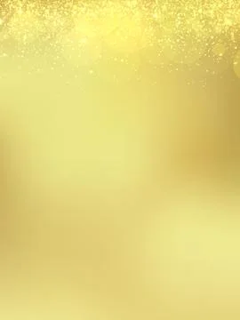 Gold glitter vector background. Christmas and festive backdrop template with Stock Illustration