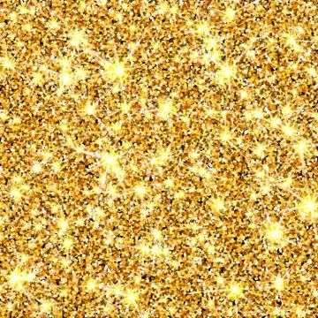Gold glitter vector texture. Golden sparcle background. Luxory backdrop. Amber Stockillustratie
