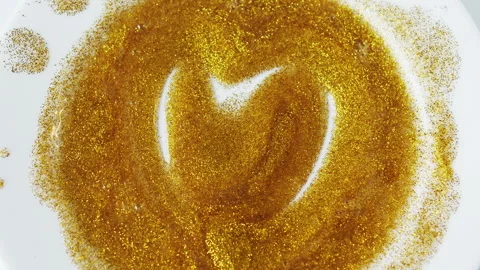 Gold glitter vintage. Stock Footage 260328744