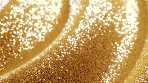 Gold Glitter Wave Vídeos de archivo 246704654