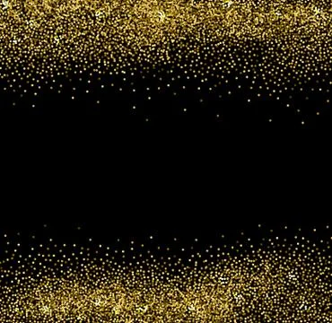 Gold glittering background Stock Illustration
