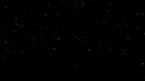 Gold glittering falling background looped with alpha, transparency Video stock 100718352