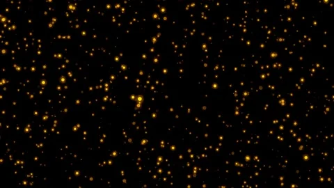 Gold glittering flowing background Stock Footage 283856699