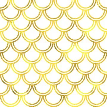 Gold glittering foil seamless pattern 스톡 일러스트