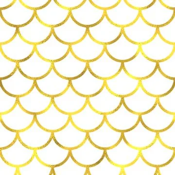 Gold glittering foil seamless pattern Illustrazione stock