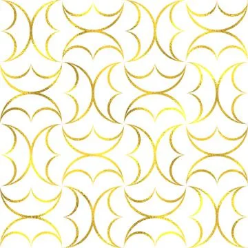 Gold glittering foil seamless pattern Stock Illustration
