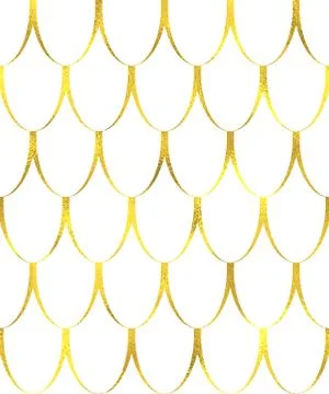 Gold glittering foil seamless pattern Stock Illustration