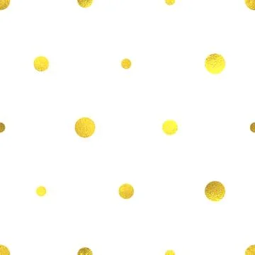 Gold glittering foil seamless pattern Stock Illustration