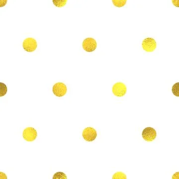 Gold glittering foil seamless pattern Stock Illustration