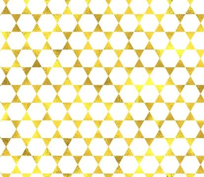 Gold glittering foil seamless pattern Stock Illustration