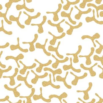 Gold glittering pattern. Abstract golden ornament Stock Photos