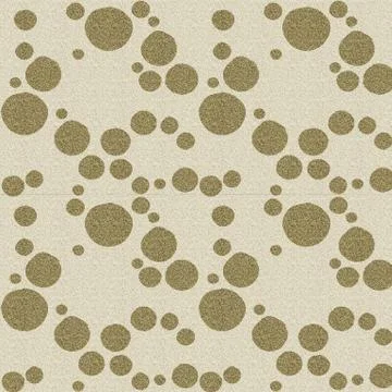 Gold glittering pattern with round shapes. Stock Photos