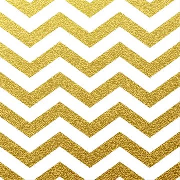 Gold glittering zigzag pattern Stock Illustration