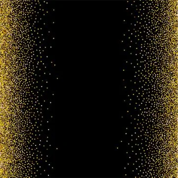 Gold glittery texture. Vector glitter golden background Stock Illustration