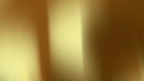 Gold gradient background with blurred light and small dots Stock Footage 282320982