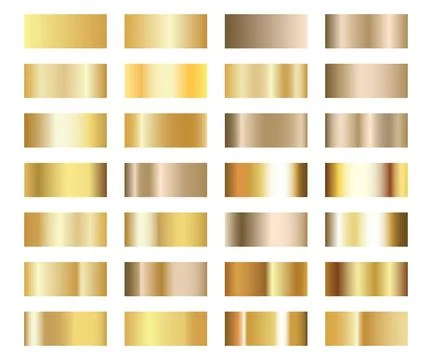 Gold gradient background vector icon texture metallic illustration for frame Illustrazione stock