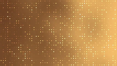 Gold gradient background with white dots. Stock Footage 287334400