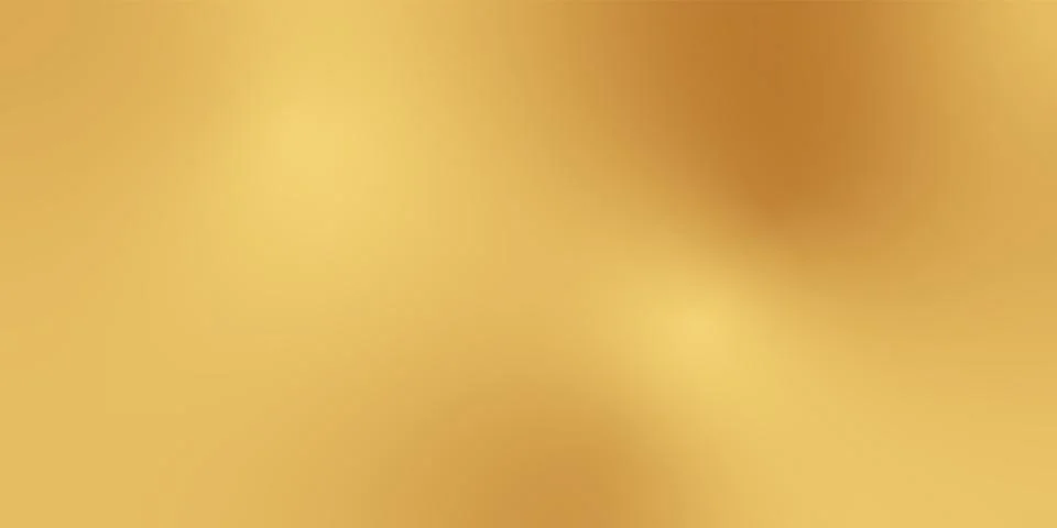 Gold gradient blurred background with soft glowing backdrop, background textu Stock Photos