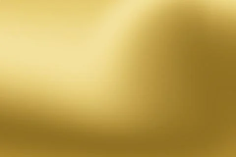 Gold gradient blurred background with soft glowing backdrop, background textu Stock Photos