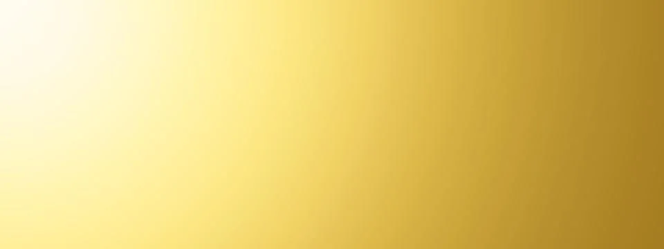 Gold gradient blurred background with soft glowing backdrop, background textu Stock Photos