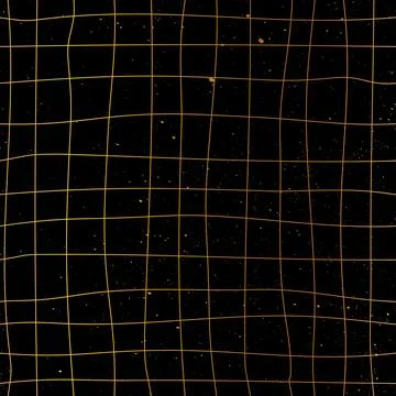 Gold Gradient Grunge Seamless Pattern With Grid Stock Illustration