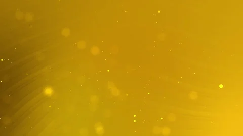 Gold gradient illuminates sparkling backdrop with scattered light Video stock 309925686