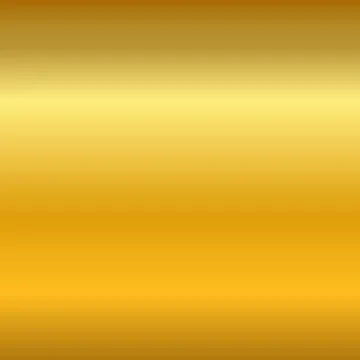 Gold gradient smooth texture. Empty golden metal background. Light metallic p Stock-Illustration