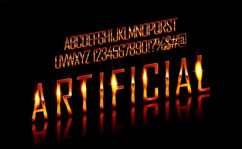 Gold Grand Opening text effect Illustrazione stock