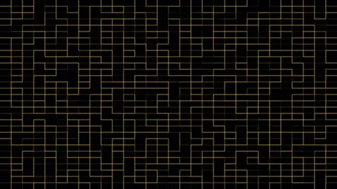 Gold Grid Pattern with Dark Center Space for Text Overlay and Branding Duri.. Stock Footage 342507823
