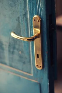 Gold handle close up Photos