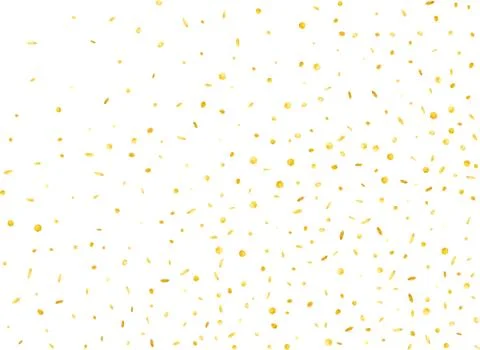 Gold hexagonal 3d confetti network. 스톡 일러스트