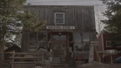 Gold Hill store full Stock Footage 244705624