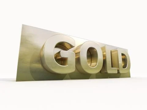 Gold icon Stock Illustration