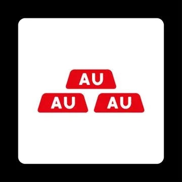 Gold Icon Illustrazione stock