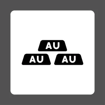 Gold Icon Illustrazione stock