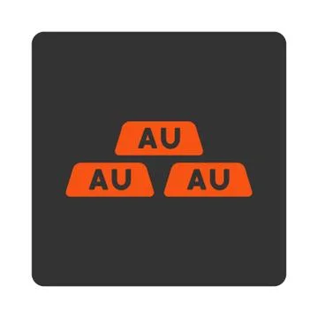 Gold Icon Illustrazione stock