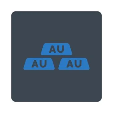 Gold Icon Illustrazione stock