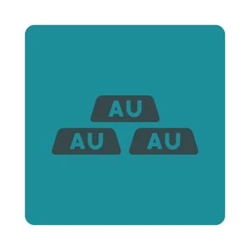 Gold Icon Illustrazione stock