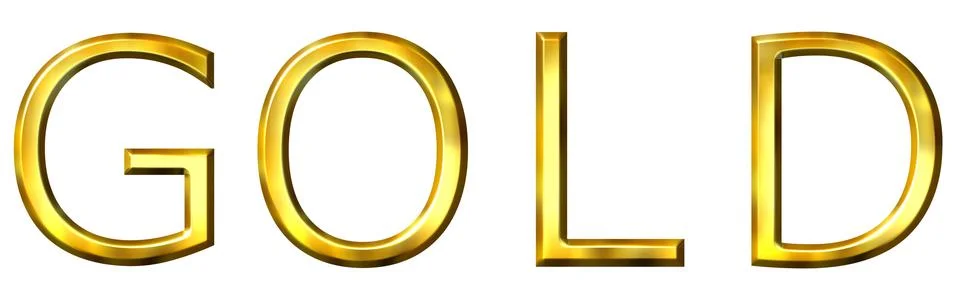 Gold Illustrazione stock